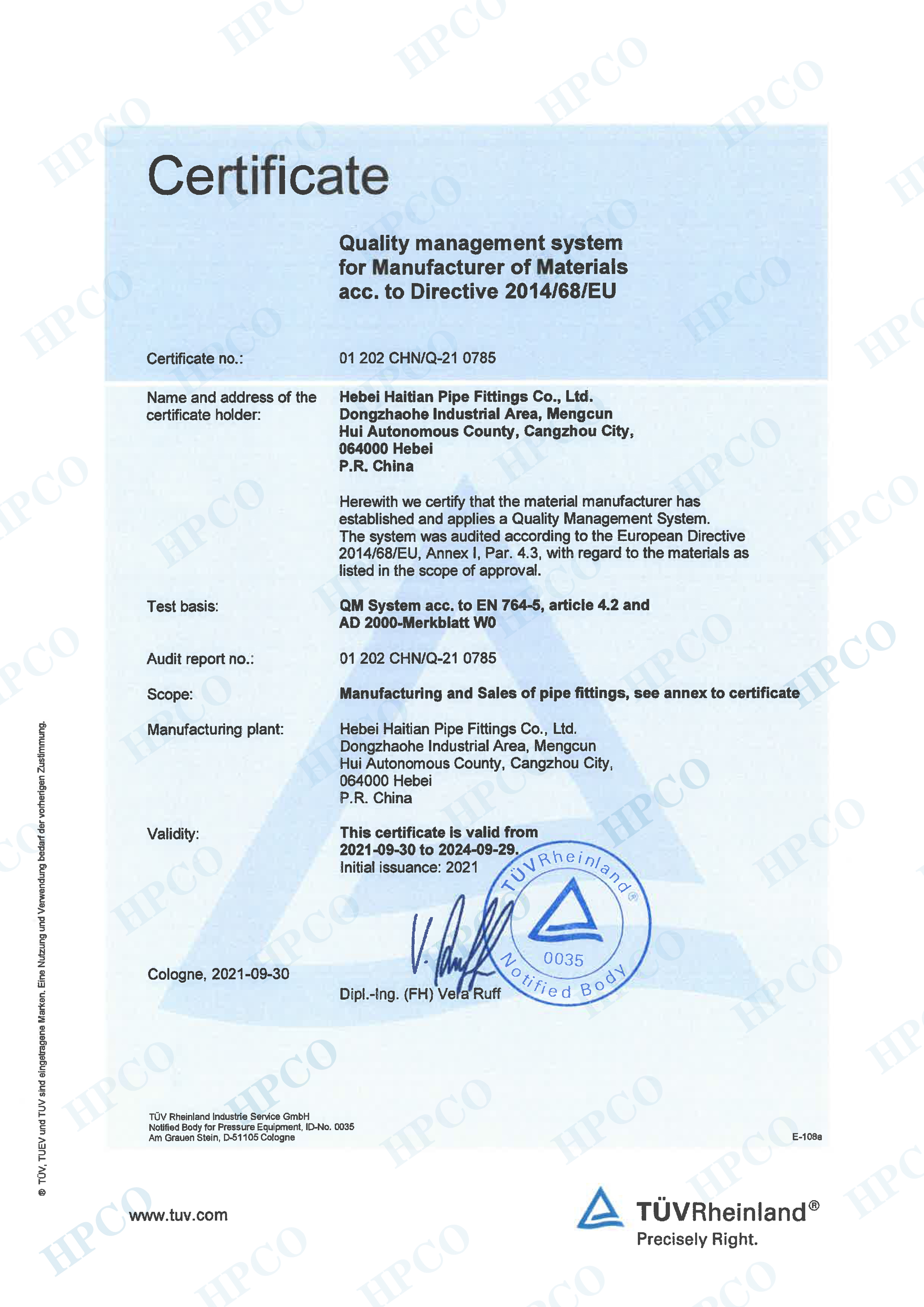 PED/AD2000